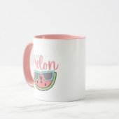 Eine in einer Melon-Tasse Tasse (Vorderseite Links)