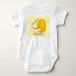 Eine in einer Melone Erste 1. Geburtstagsfeier Baby Strampler