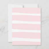 Eine in einer Melone, Wassermelone Danke Card (Rückseite)