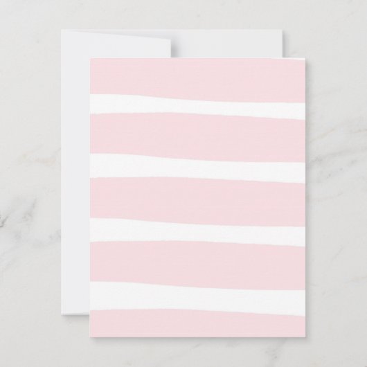 Eine in einer Melone, Wassermelone Danke Card (Rückseite)