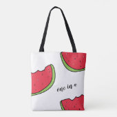 Eine in einer Melone weiße Tasche 2 (Rückseite)