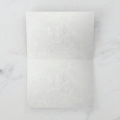 Eine in einer Menschenmenge - Anhinga Family Grußk Karte (Innenseite)