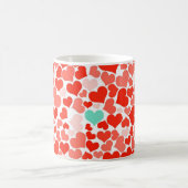 Eine in einer Million Herz-Tasse Kaffeetasse (Mittel)