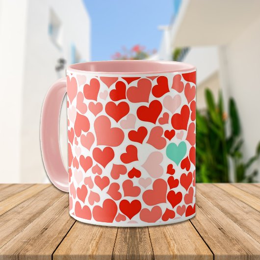 Eine in einer Million Herz-Tasse Kaffeetasse