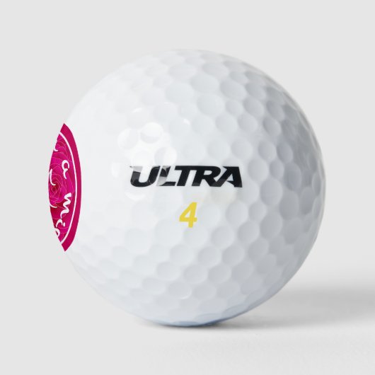 Eine in einer Million Mamas Golfball (Logo)