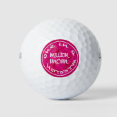 Eine in einer Million Mamas Golfball (Vorderseite)