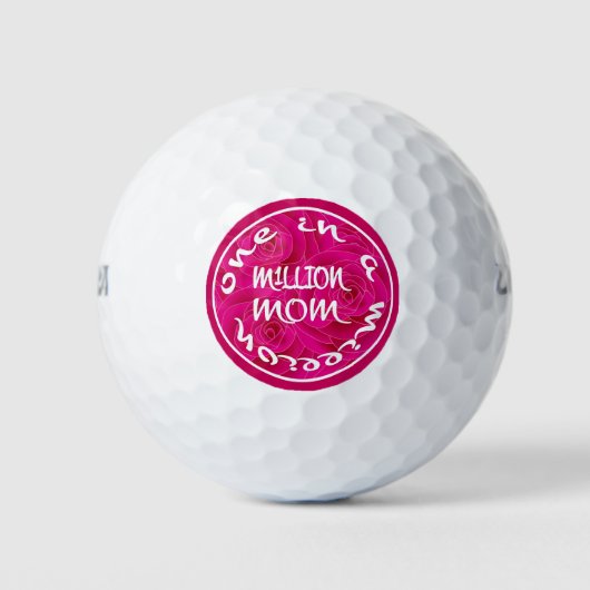 Eine in einer Million Mamas Golfball (Vorderseite)