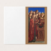 Eine in jedem Chor-Grußkarte (Außenseite Aufgefaltet)