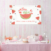 Eine in Melon First Birthday Watermelon