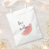 Eine in Melon Gastgeschenk Bags Geschenktütchen (Ausgeschnitten)