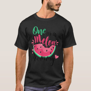 Eine in Melon Mommy Summer Birthday Party Matchin T-Shirt