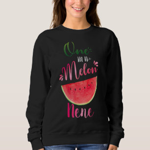 Eine in Melon Nene Waterlemon Sommergrandma Sweatshirt