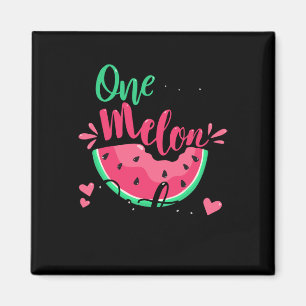 Eine in Melon Sister Summer Birthday Party Matchi Magnet