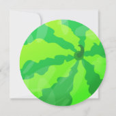 Eine in Melon Sweet Summer Watermelon Geburtstag Einladung (Rückseite)