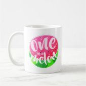 Eine in Melon Sweet Summer Watermelon Kaffeetasse (Links)
