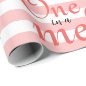 Eine in Melon Watermelon Geburtstagsparty Geschenkpapier (Rolleneckpunkt)