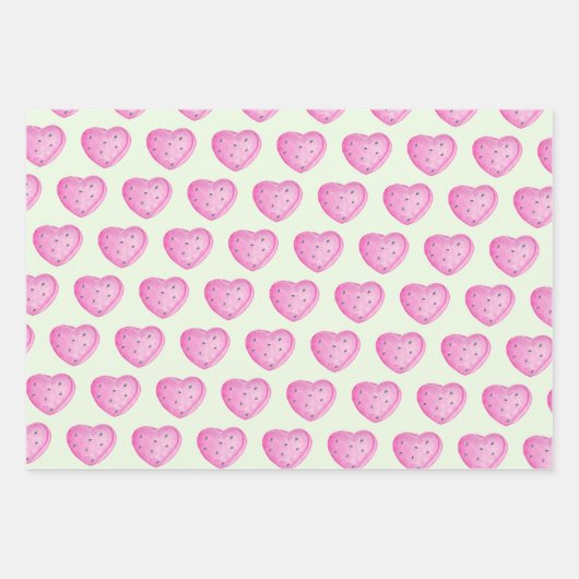 Eine in Melon Watermelon Wrapping Paper Sheets Geschenkpapier Set (Vorderseite 2)