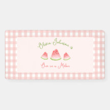 Eine in Melon Watermelon zum Geburtstag