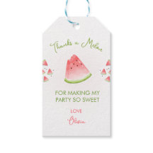 Eine in Melon Watermelon zum Geburtstag