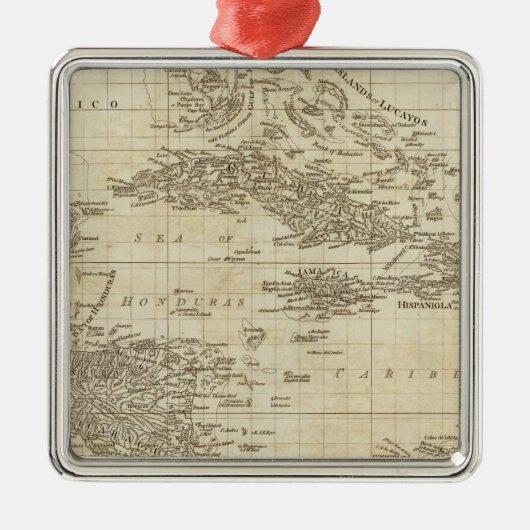 Eine Indexkarte Silbernes Ornament (Vorne)