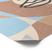 Eine indigene Frau Poster (Ecke)