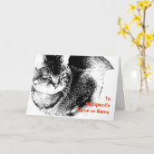 Eine individuell anpassbare Grußkarte für "jeden A Karte (Gelbe Blume)