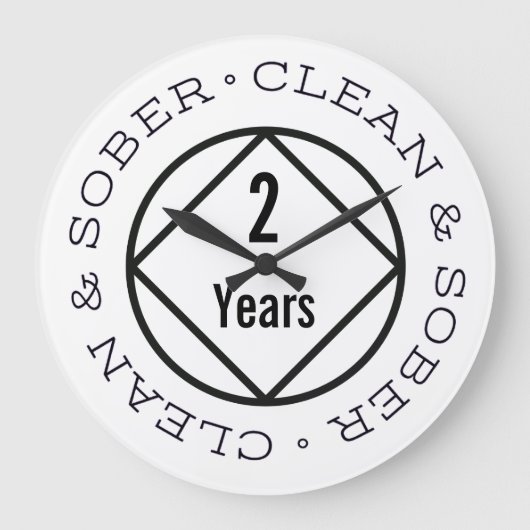 Eine individuell anpassbare NA-Erholung wählt jede Große Wanduhr (Vorderseite)