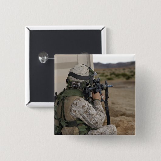 Eine Infanterie Button (Vorne & Hinten)