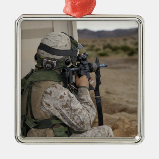 Eine Infanterie Silbernes Ornament (Vorne)