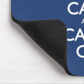 Eine Inspirierend Meldung zum Bleibe von Fokus und Mousepad (Ecke)