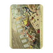 Eine interessante Szene an Bord eines Ost-Indiaman Magnet (Vertikal)