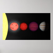 Eine Interpretation, die braune Zwerge vergleicht Poster (Vorne)