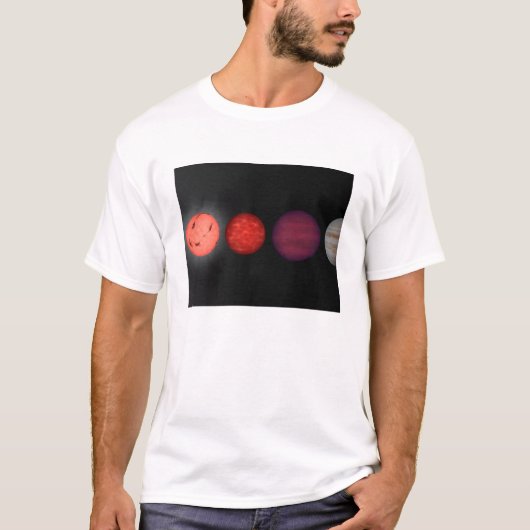 Eine Interpretation, die braune Zwerge vergleicht T-Shirt (Vorderseite)