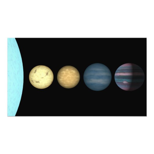 Eine Interpretin vergleicht braune Zwerge 2 Fotodruck (Vorne)