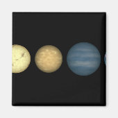 Eine Interpretin vergleicht braune Zwerge 2 Magnet (Vorne)