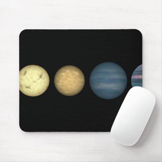 Eine Interpretin vergleicht braune Zwerge 2 Mousepad (Mit Mouse)