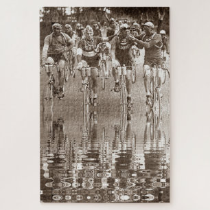 Eine intime Darstellung der Tour de France 1920er  Puzzle