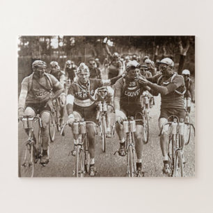Eine intime Darstellung der Tour de France 1920er Puzzle
