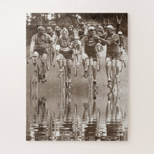 Eine intime Darstellung der Tour de France 1920er  Puzzle