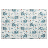 Eine Invasion im Campingplatz! Stoff (Fat Quarter (45,7 x 55,9 cm))