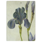 Eine Iris Klemmbrett (Rückseite)