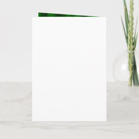 Eine irische Hochzeit Einladung (Rückseite)