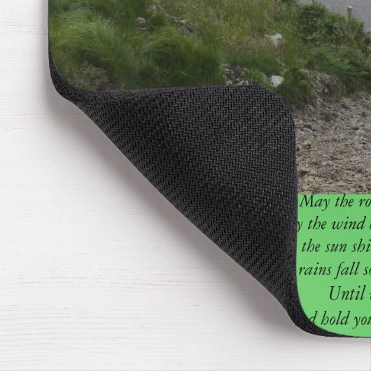 Eine irische Segen-Mausunterlage Mousepad (Ecke)
