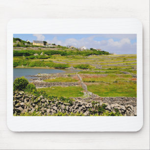Eine irische Steinmauer Mousepad