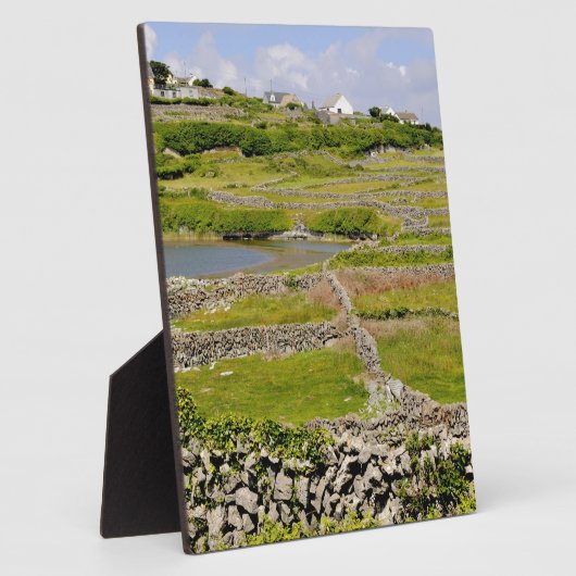 Eine irische Steinwand Fotoplatte (Seite)