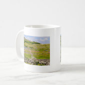 Eine irische Steinwand Kaffeetasse (Vorderseite Links)