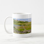 Eine irische Steinwand Kaffeetasse (Links)