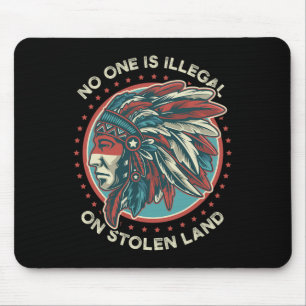 Eine ist illegal gegen gestohlenes Land und gegen  Mousepad