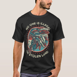 Eine ist illegal gegen gestohlenes Land und gegen T-Shirt