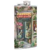 Eine italienische Street Scene Ephemera Design Ser Flachmann (Rechts)